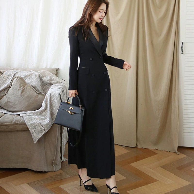 Chic Und Stil | Elegant Dress with Jacket In Multiple Layers