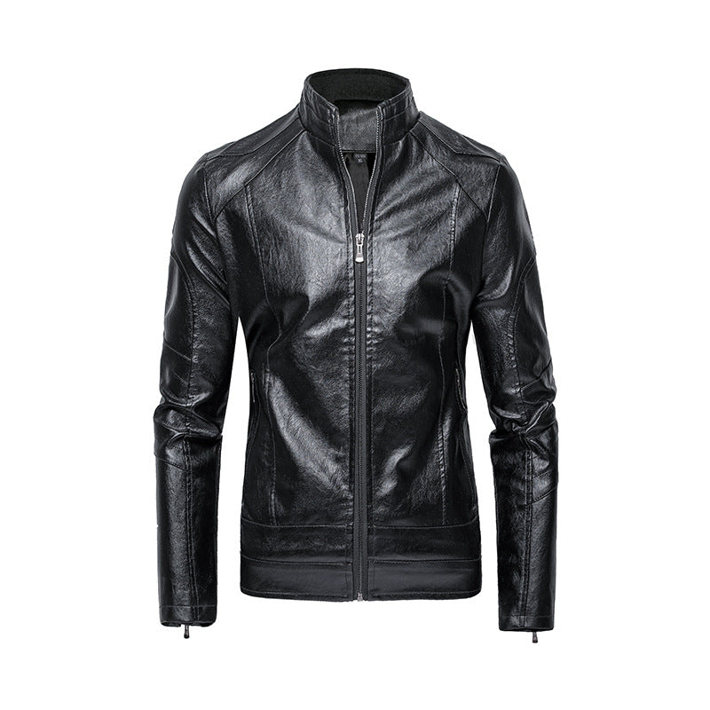 High quality leather biker jacket for men Lune London