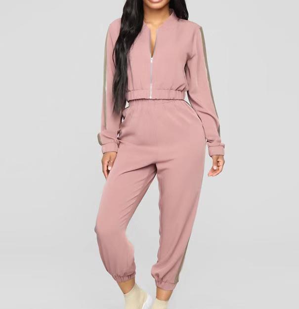 Ladies sporty jumpsuit with zip Chic and Still