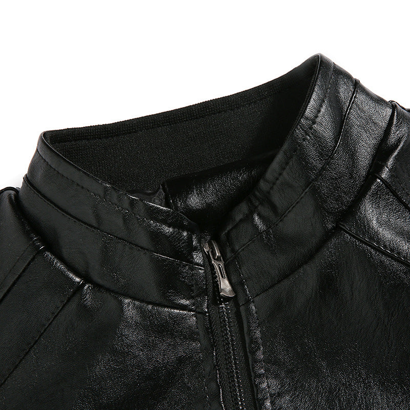 High quality leather biker jacket for men Lune London