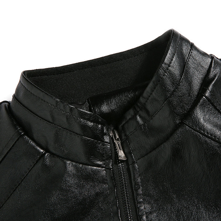 High quality leather biker jacket for men Lune London