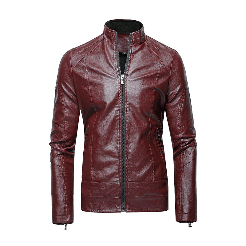 High quality leather biker jacket for men Lune London