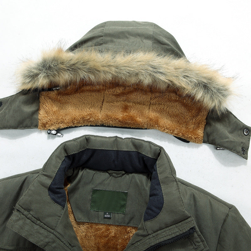 Lune London | Men's Winter Jacket with Removable Hood