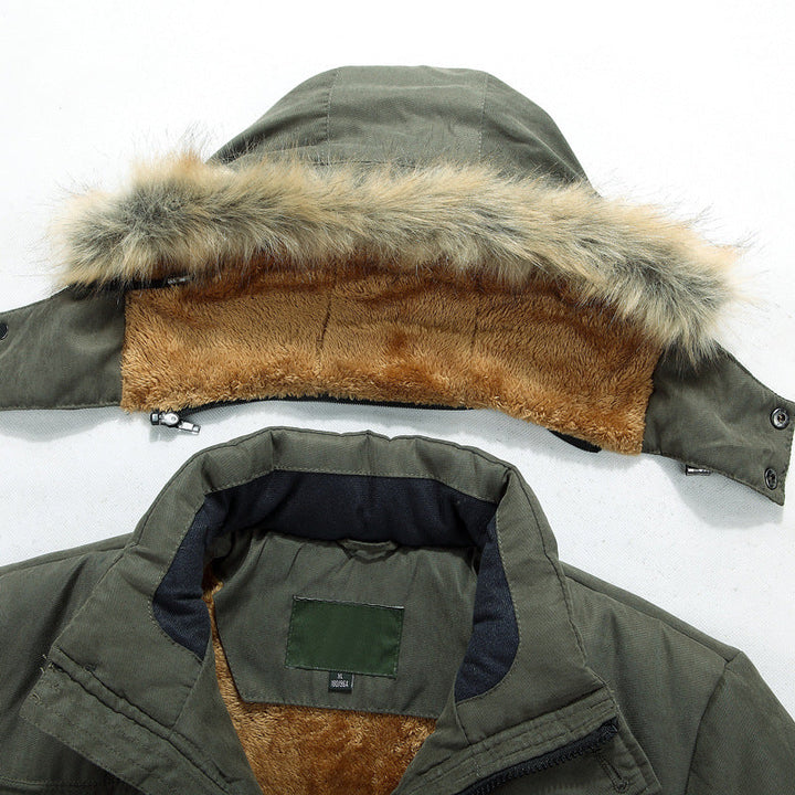 Lune London | Men's Winter Jacket with Removable Hood