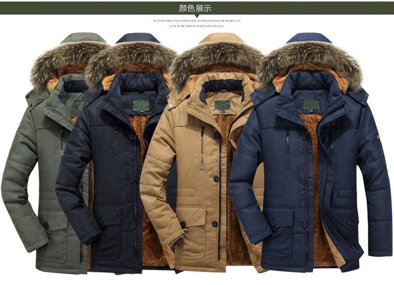 Lune London | Men's Winter Jacket with Removable Hood