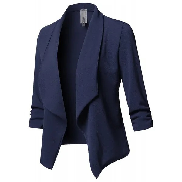 Lune London | Women's Blazer Open Front Elegant Light