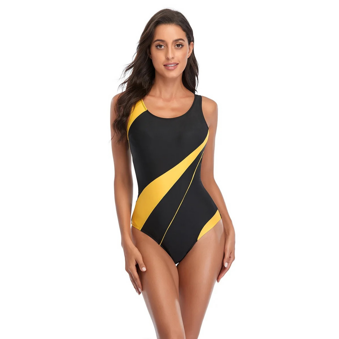 Lune London | Tricolor Vulcanized Swimsuit
