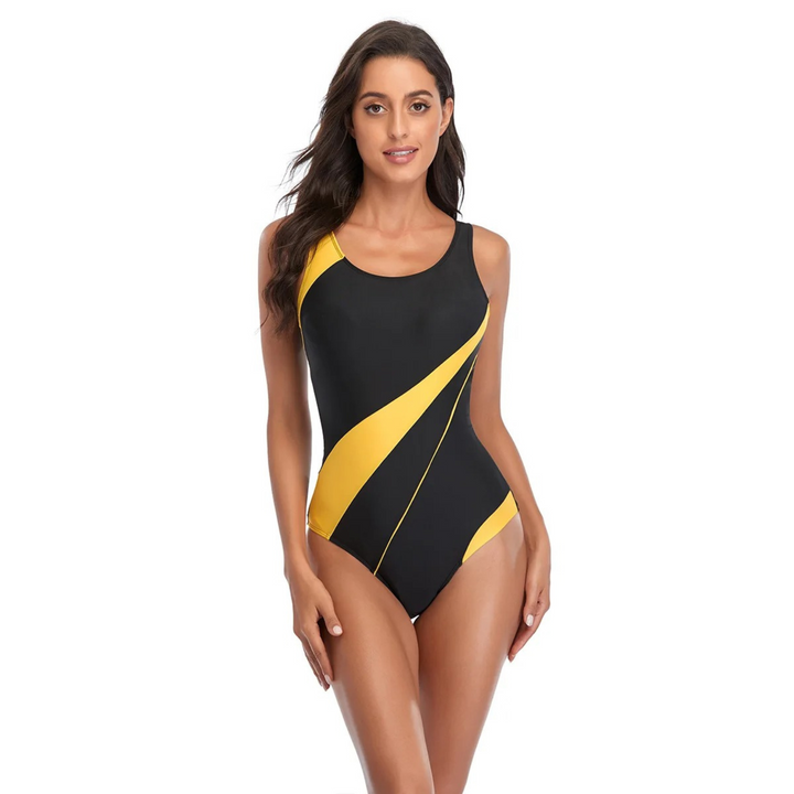 Lune London | Tricolor Vulcanized Swimsuit