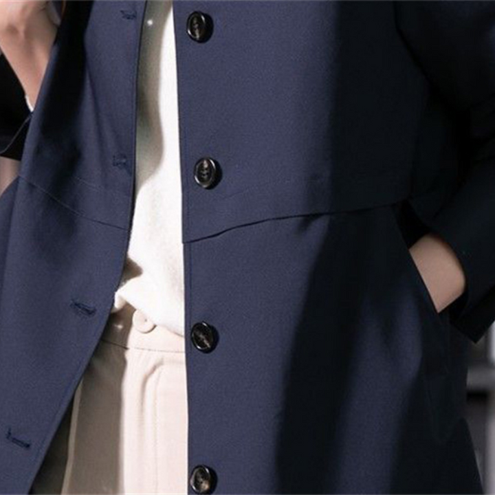 Lune London | Classic Trench Coat Women, Simply Tied, Tailored Women's Coat