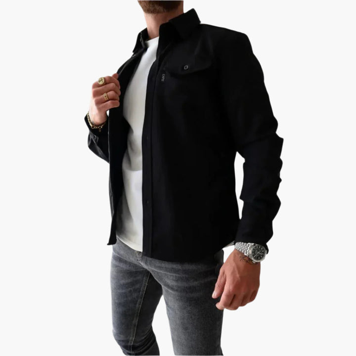 Lune London | Overshirt Jacket - Modern Button-up Shirt for Leisure and Business