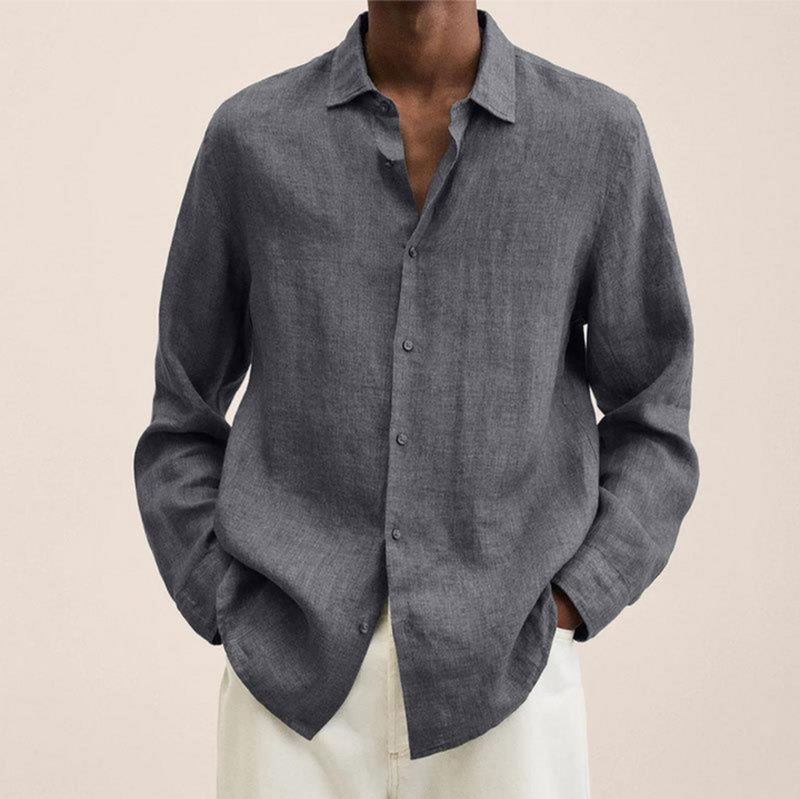 Lune London | Linen shirt for men Long