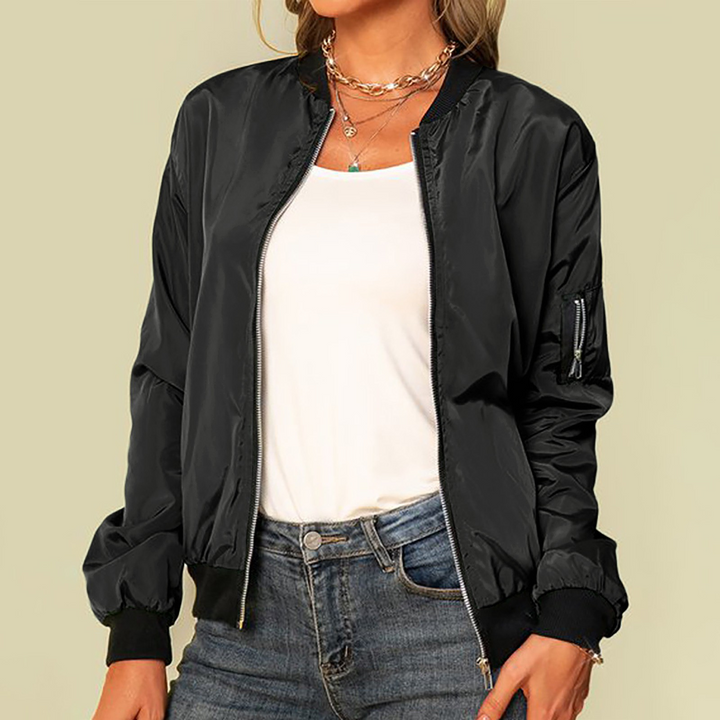 Lune London | Casual bomber jacket with zipper