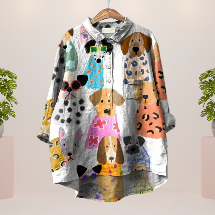 Lune London | Exclusive Women's Shirt with Art Print