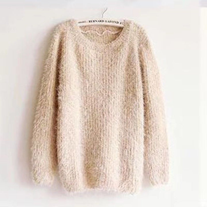 Women Plush Sweater Cozy Lune London