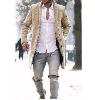 Lune London | Men's elegant wool blazer with a slim fit and stylish details