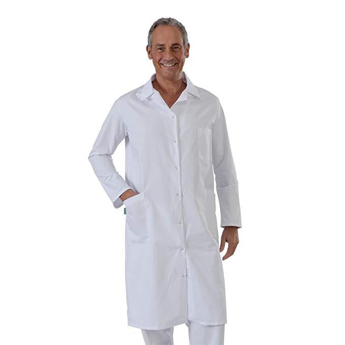 Men's lab coat with innovative fabric technology Lune London