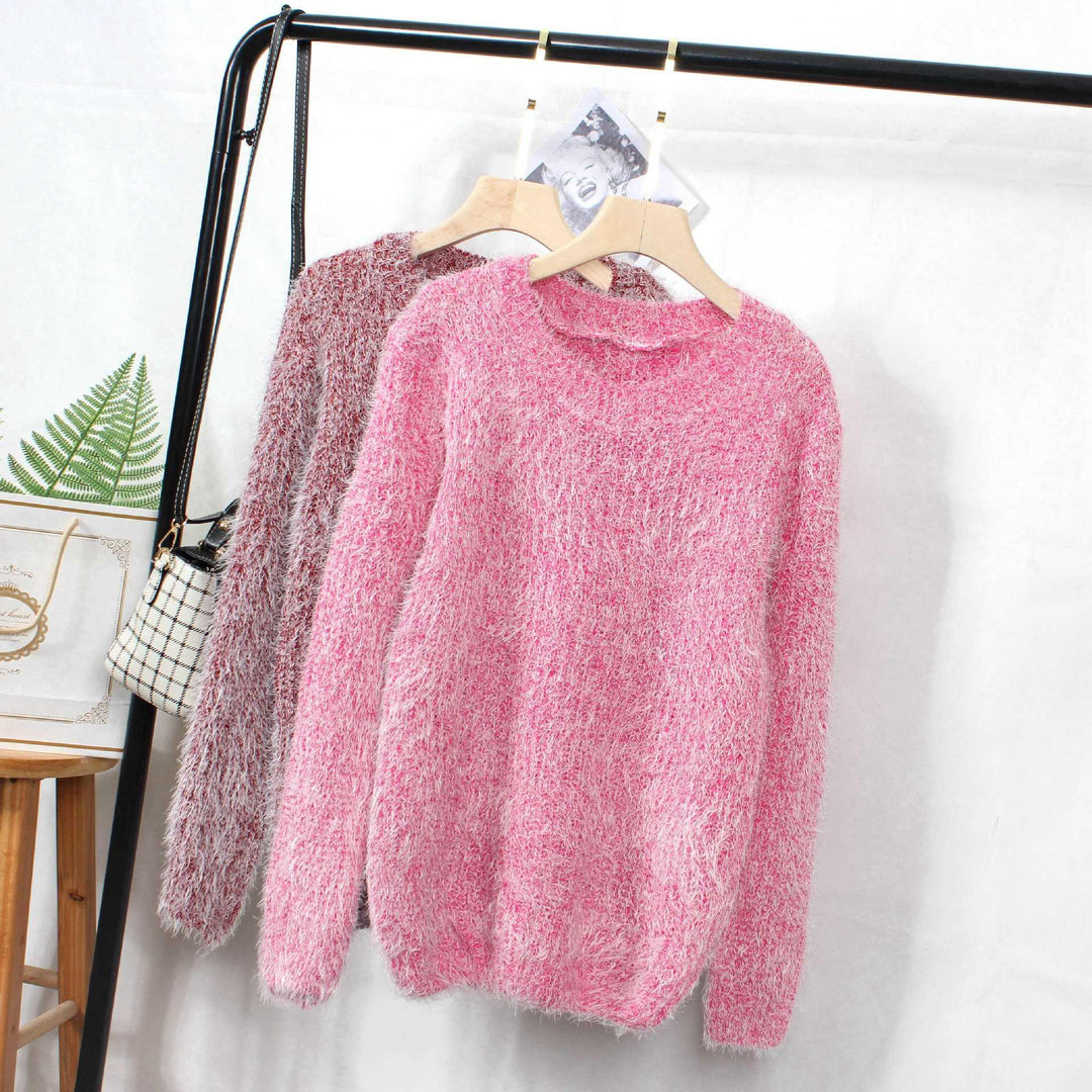 Women Plush Sweater Cozy Lune London