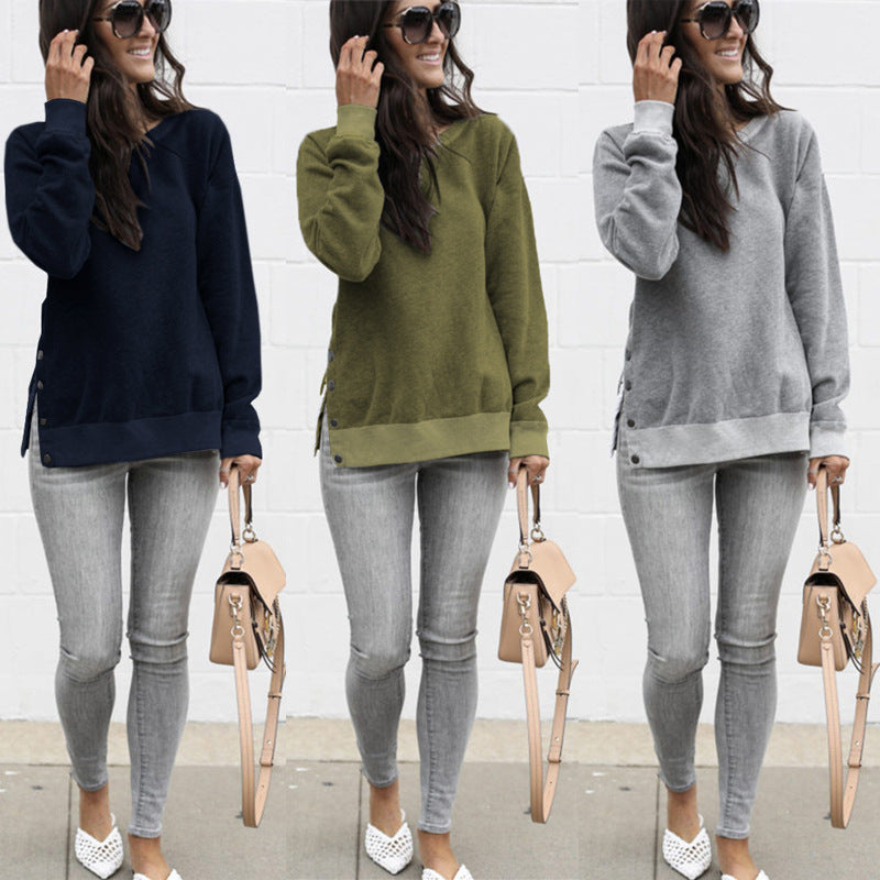 Pull oversize sportif pour femmes Chic & Stil