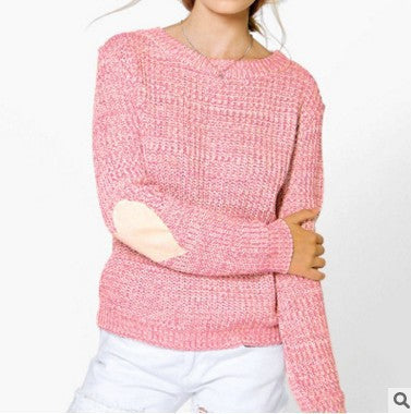Knit sweater for women with heart sleeves Lune London