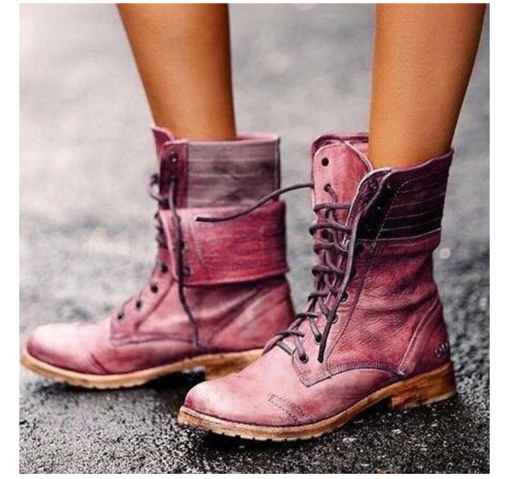 Lune London | Elegant boots with laces in the front