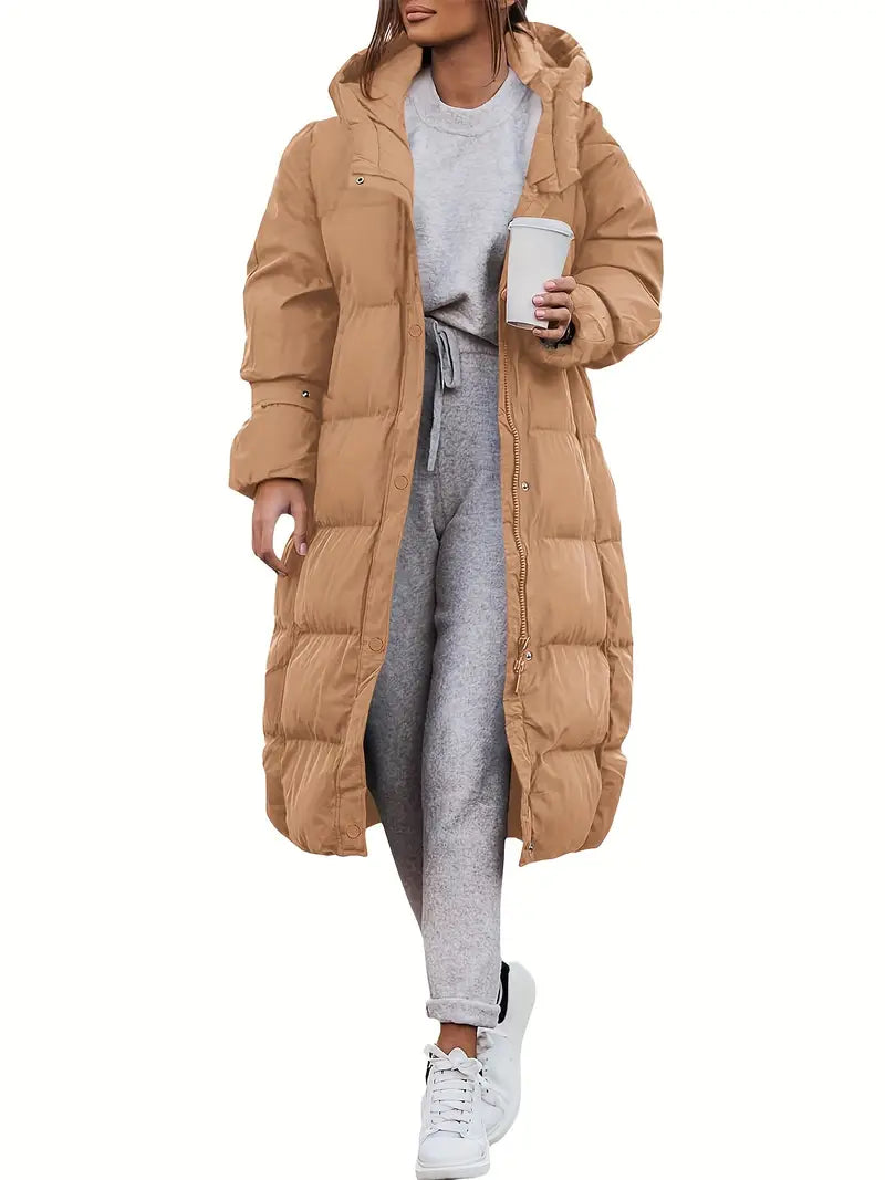 Lune London | Puffer Jacket with Hood for Women Warm