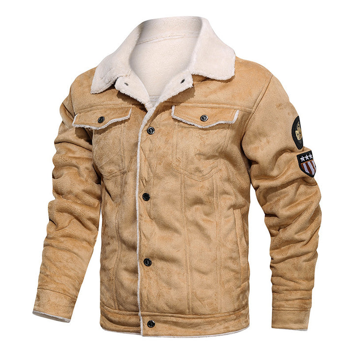Vintage leather jacket for men with warm lining Lune London