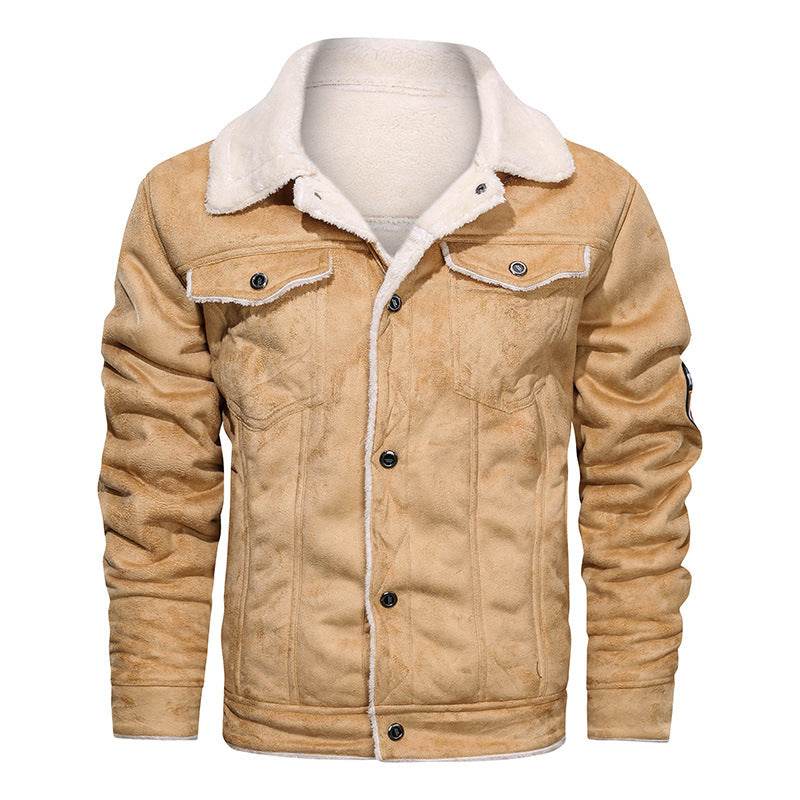 Vintage leather jacket for men with warm lining Lune London