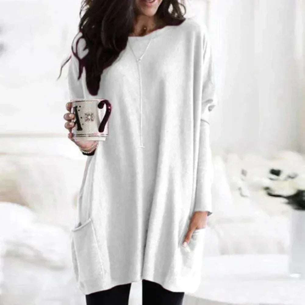 Lune London | Casual Long Sleeve Long Sweater