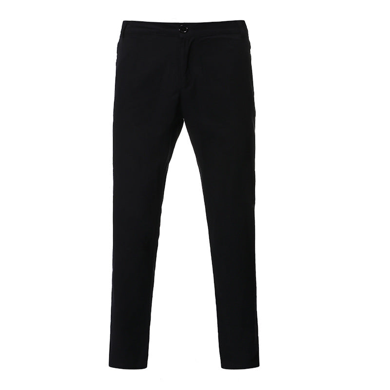Comfortable chino pants for men with a modern fit and elastic waistband Lune London