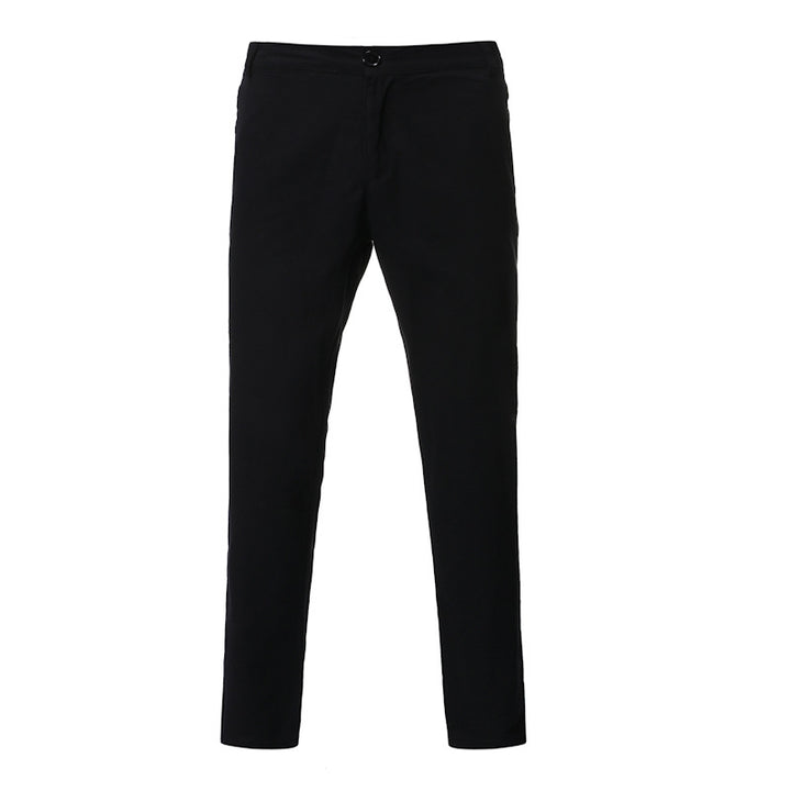 Comfortable chino pants for men with a modern fit and elastic waistband Lune London