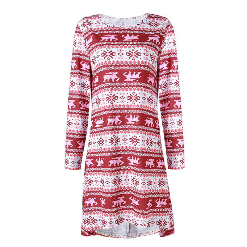 Casual women's dress with elegant pattern Lune London