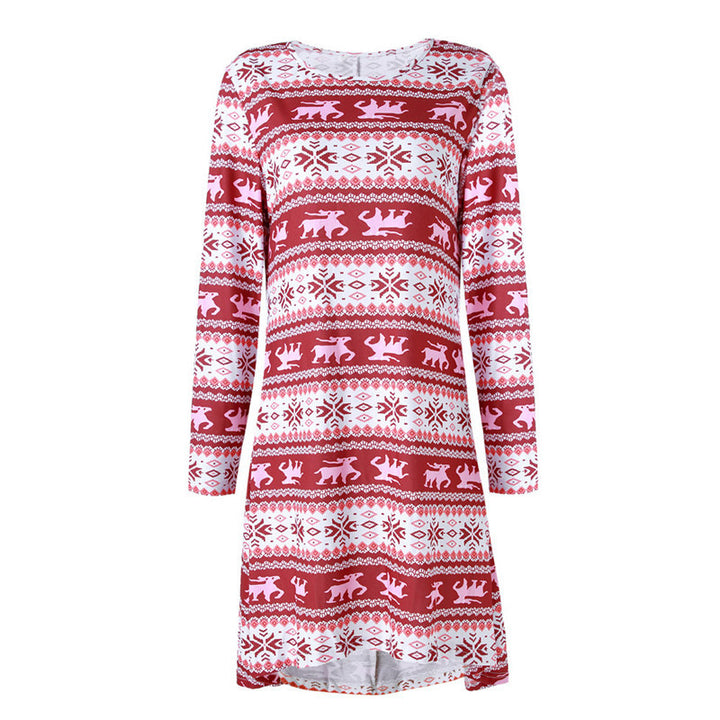Casual women's dress with elegant pattern Lune London