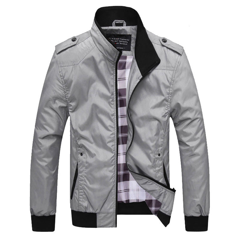Stylish transition jacket for men with hidden zipper and practical pockets Lune London