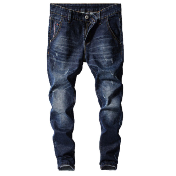 Slim-fit jeans for men with trendy distressed details Lune London