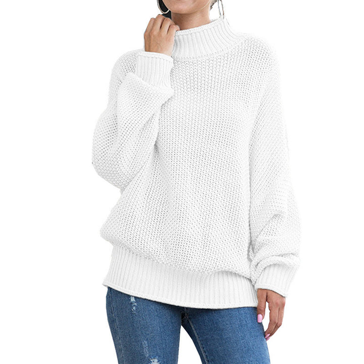 Chunky turtleneck pullover for women with a relaxed fit Lune London