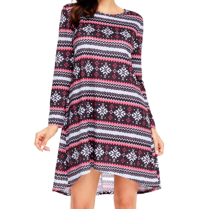 Casual women's dress with elegant pattern Lune London