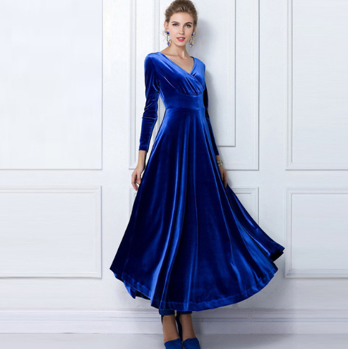 Lune London | Glamorous Chic Dress with Thick V-Neck