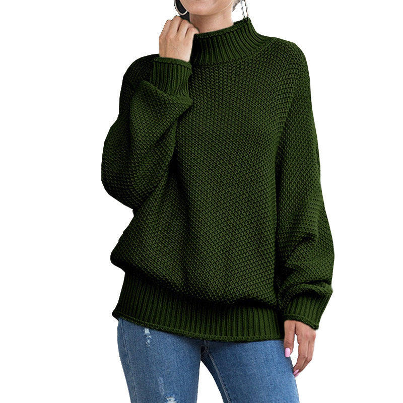 Chunky turtleneck pullover for women with a relaxed fit Lune London