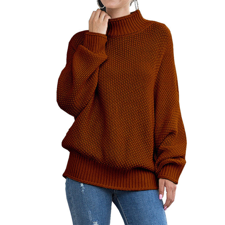 Chunky turtleneck pullover for women with a relaxed fit Lune London