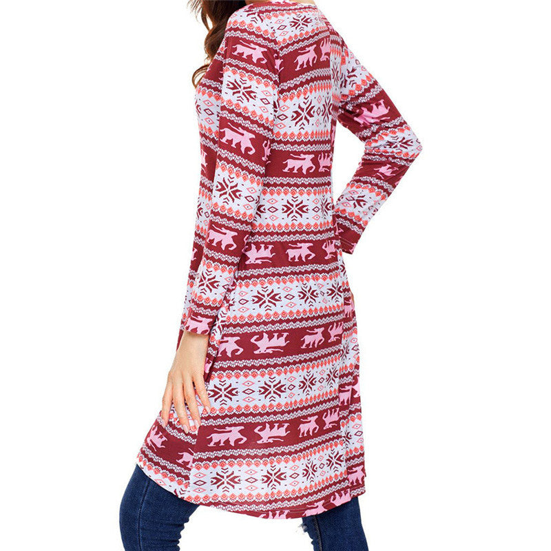 Casual women's dress with elegant pattern Lune London