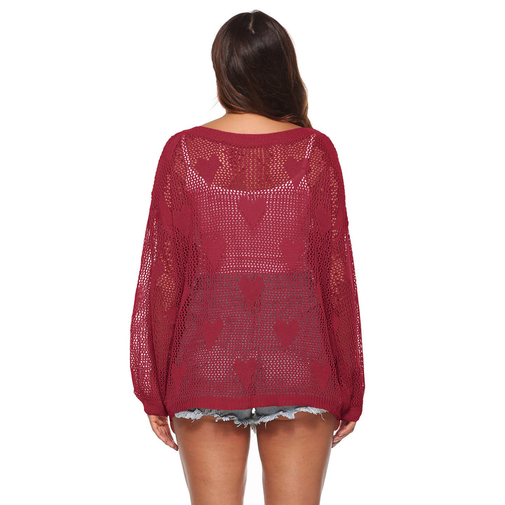 Ladies Oversized Knit Sweater in Lune London