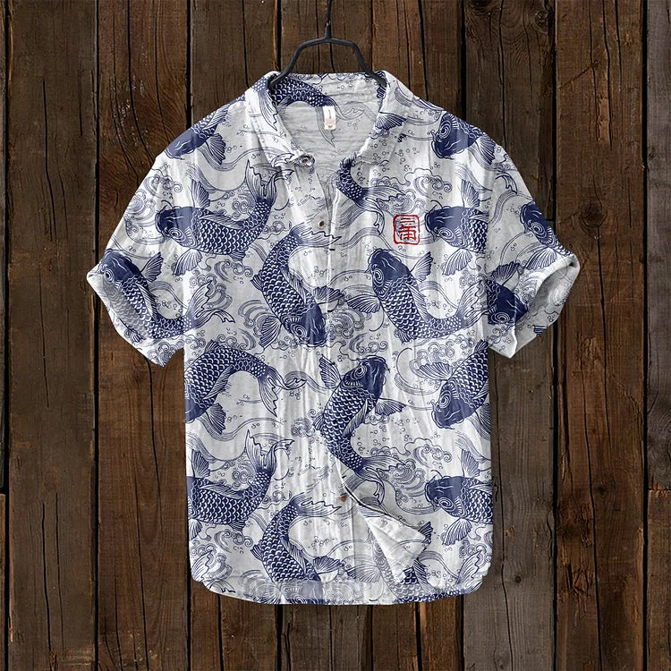 Lune London | Vintage Fish Japanese Art Shirt