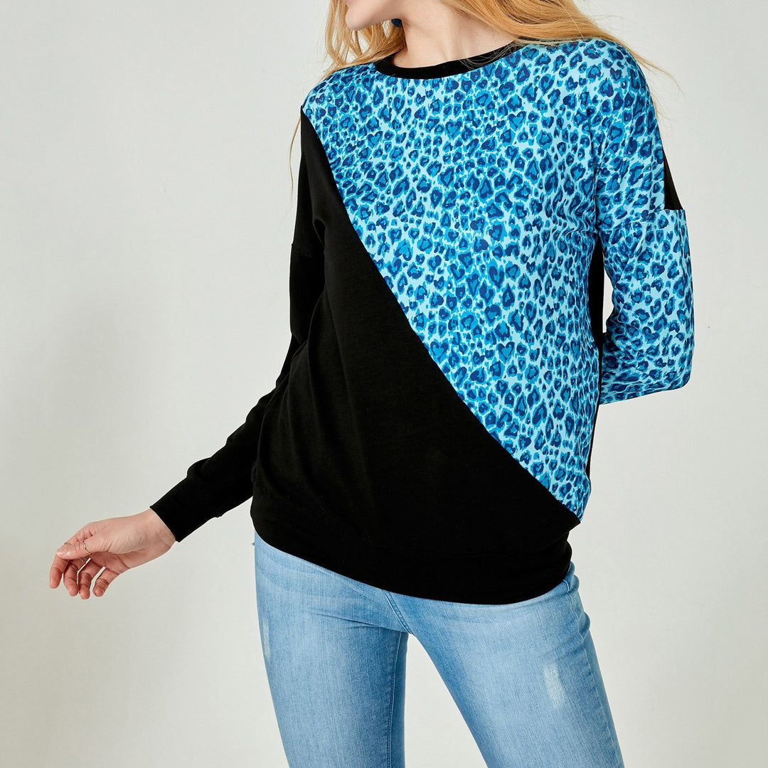 Sweat-shirt élégant pour femmes avec motif animal Chic & Stil