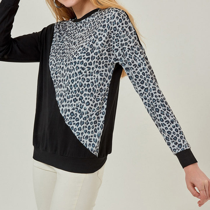 Sweat-shirt élégant pour femmes avec motif animal Chic & Stil