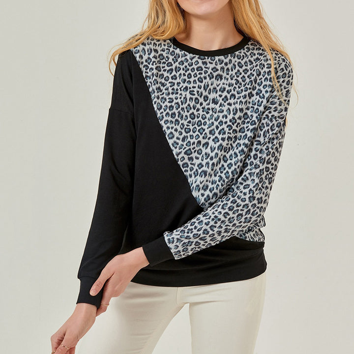 Sweat-shirt élégant pour femmes avec motif animal Chic & Stil