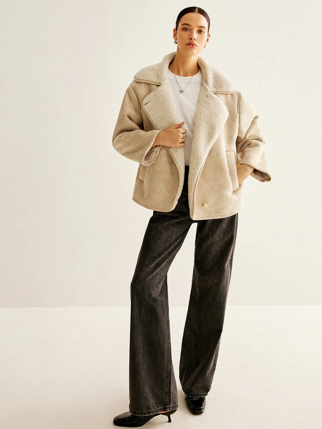 Lune London | Blend Button Fleece Jacket