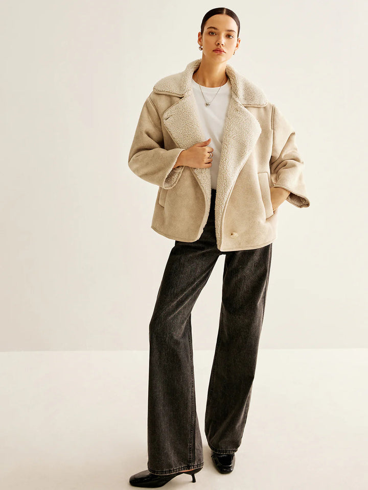 Lune London | Blend Button Fleece Jacket