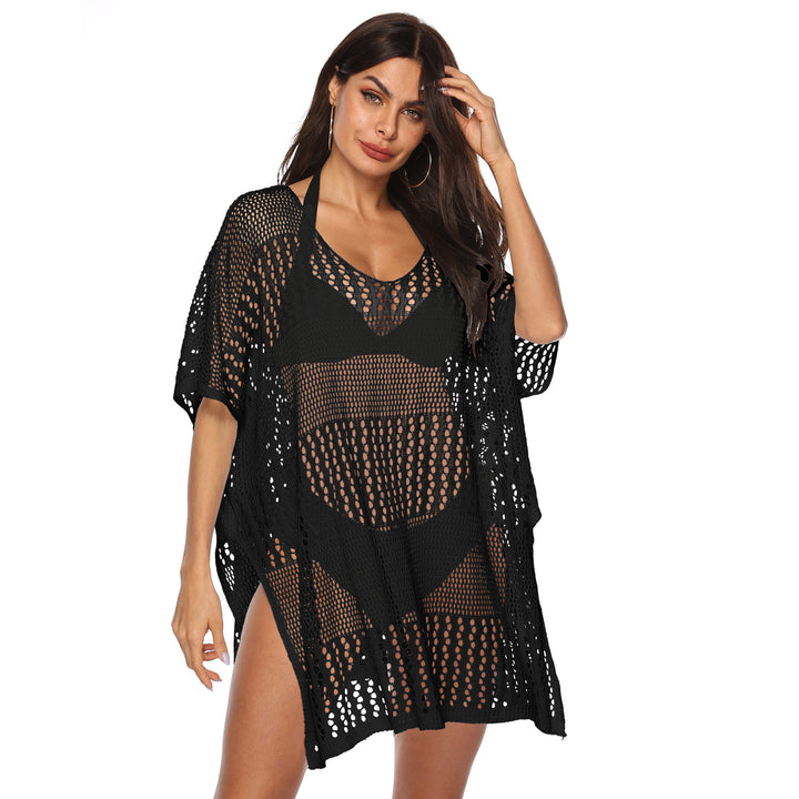 Women crochet tunic swimsuit Lune London