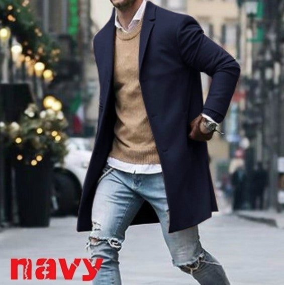 Elegant transition blazer for men with modern cut and practical pockets Lune London