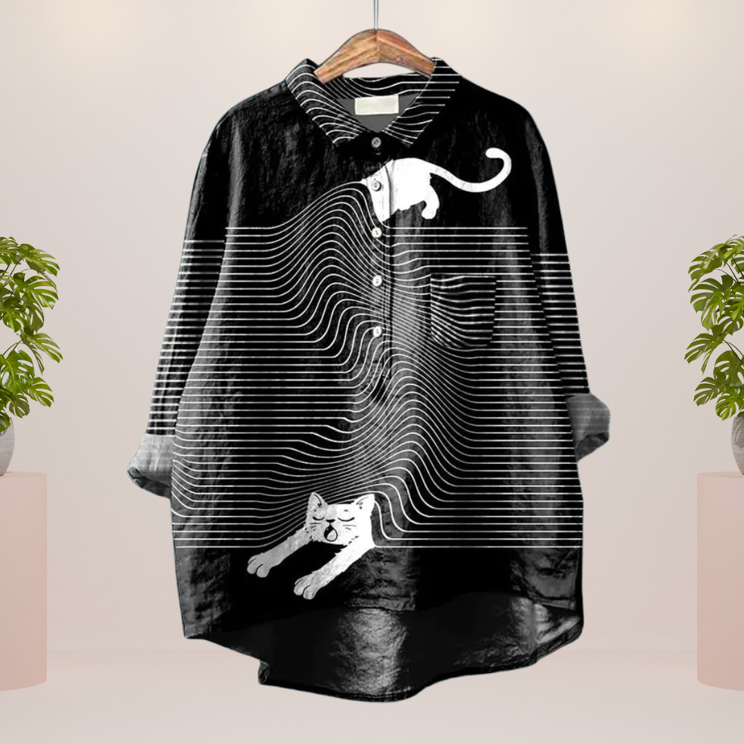 Lune London | Exclusive women's shirt with art print